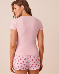 Cotton Short Sleeve T-shirt