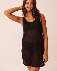 Fine Crochet Short Dress