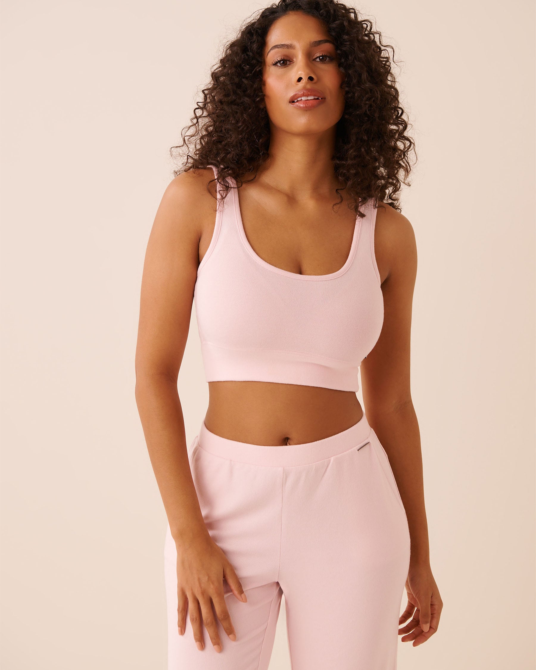 Soft Knit Crop Tank Top