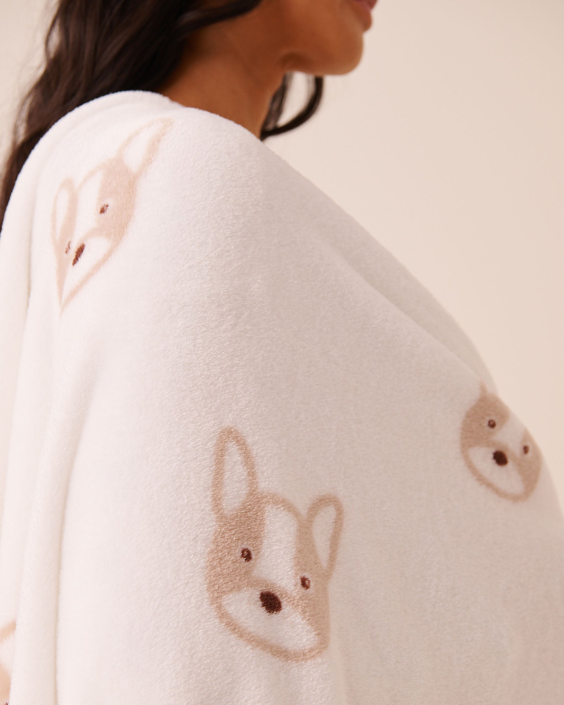 Dog Print Soft Plush Blanket