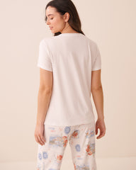 Dolce Vita Print Super Soft Short Sleeve T-shirt