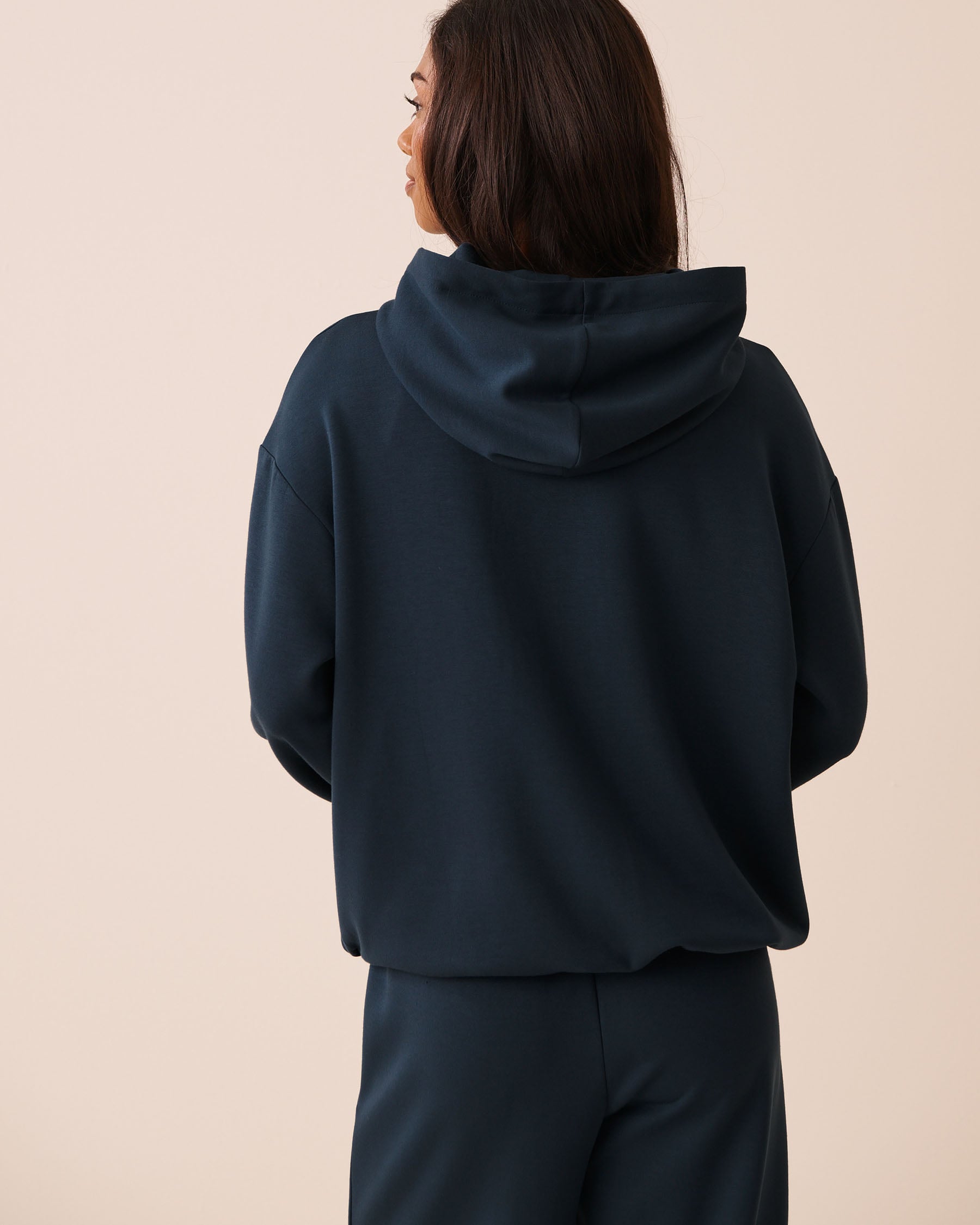 Double-knit Zip-up Hoodie