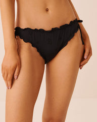 EYELET Side Tie Brazilian Bikini Bottom