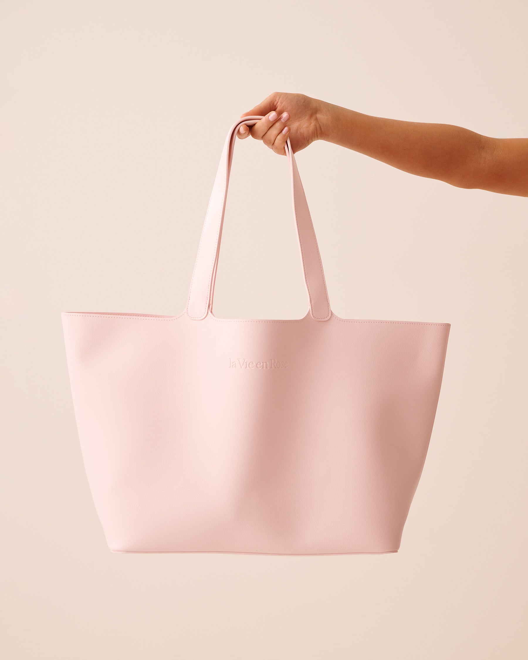 Faux Leather Tote Bag