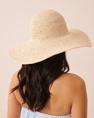 Floppy Straw Beach Hat