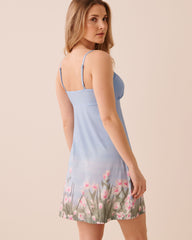 Flower Field Print Nightie