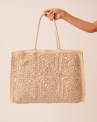 Hand-woven Straw Bag