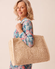 Hand-woven Straw Bag