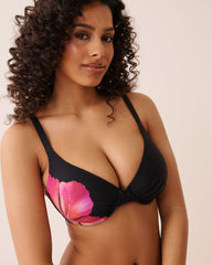 HIBISCUS LUX D Cup Full Coverage Bikini Top