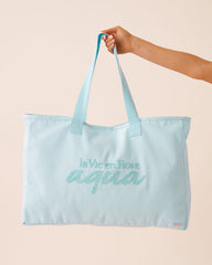 La Vie en Rose Beach Bag