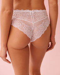 Lace High Waist Cheeky Panty
