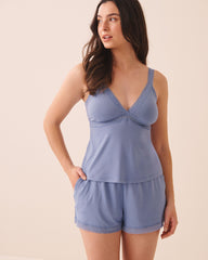 Logo Lace Trim Super Soft Cami Top