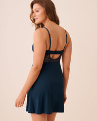 Butterfly Lace Trim Nightie