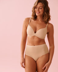 Microfiber Sleek Back High Waist Bikini Panty