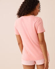 Super Soft Short Sleeve Henley T-shirt