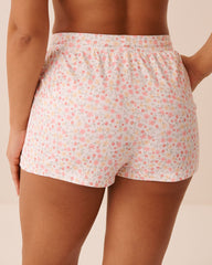Ditsy Floral Print Super Soft Pajama Shorts