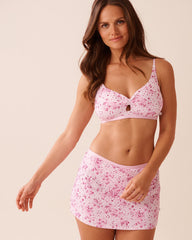 PINK MEADOW Skirt Bikini Bottom