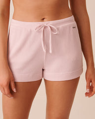 Ribbed Knit Shorts