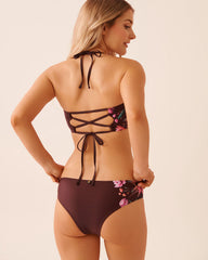 ROYAL GARDEN Bandeau Bikini Top