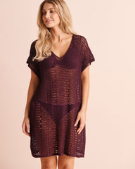 Short Sleeve Crochet Tunic