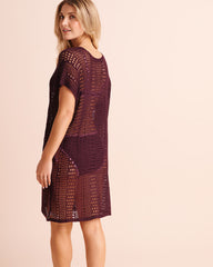 Short Sleeve Crochet Tunic