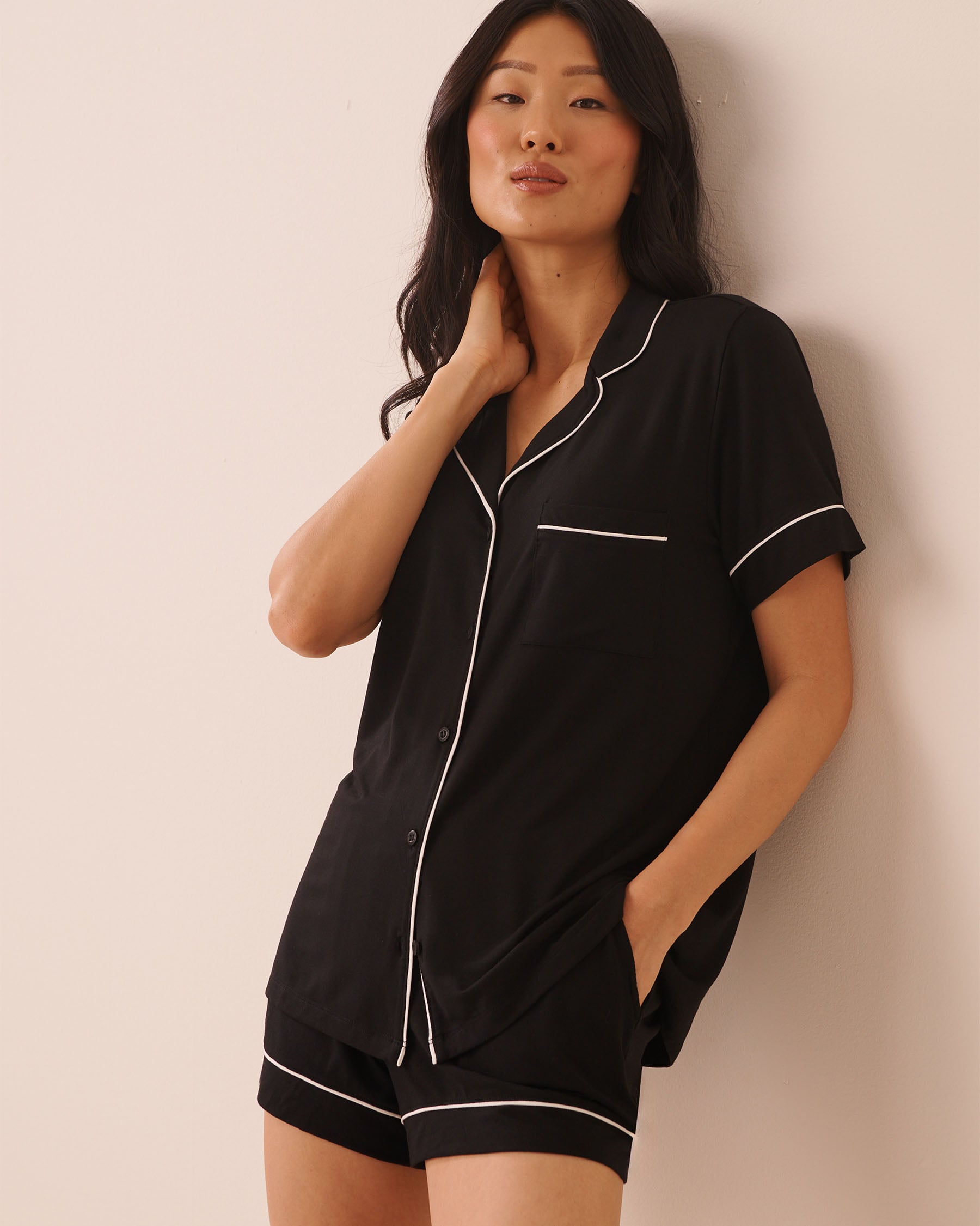 Short Sleeve Modal Pajama Set
