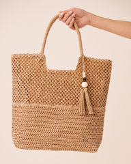 Square Straw Bag
