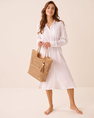 Square Straw Bag