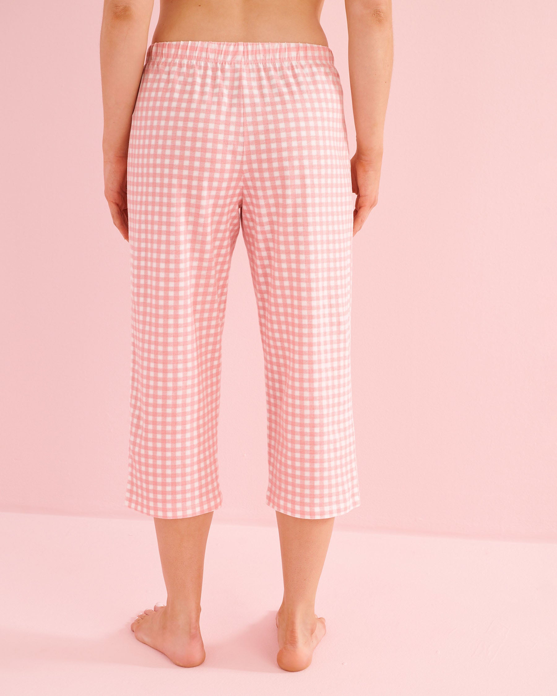Starfish Print Cotton T-shirt and Capris PJ Set