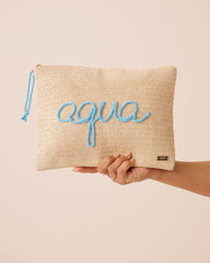 Straw Clutch Bag