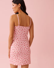 Strawberry Print Super Soft Nightie