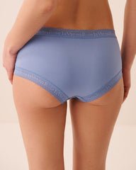 Super Soft Lace Trim Boyshort Panty