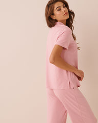 Super Soft Short Sleeve Button-down Shirt