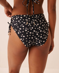 SWEET DAISY High Waist Cheeky Bikini Bottom