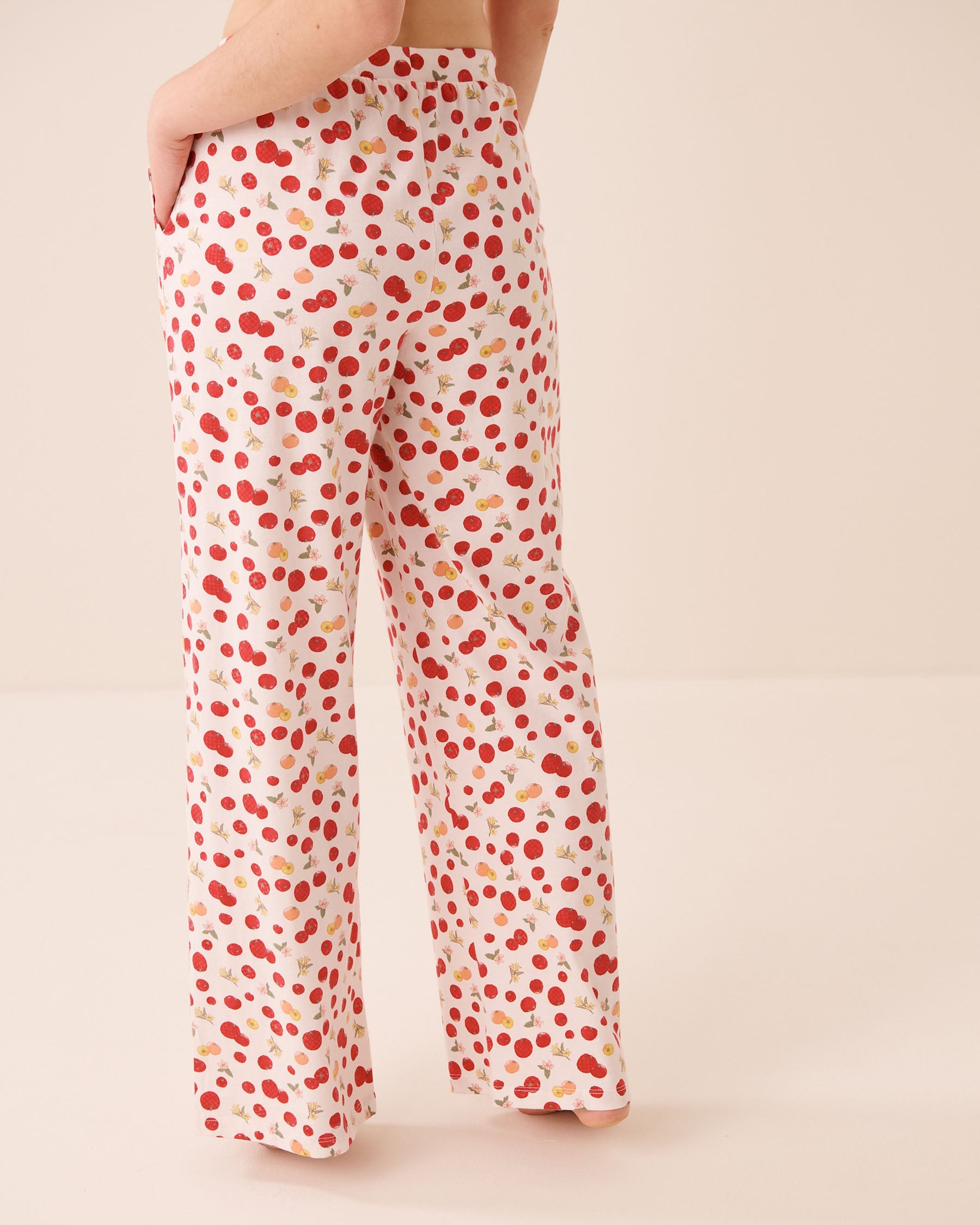 Tomato Print Cotton Pyjama Pants