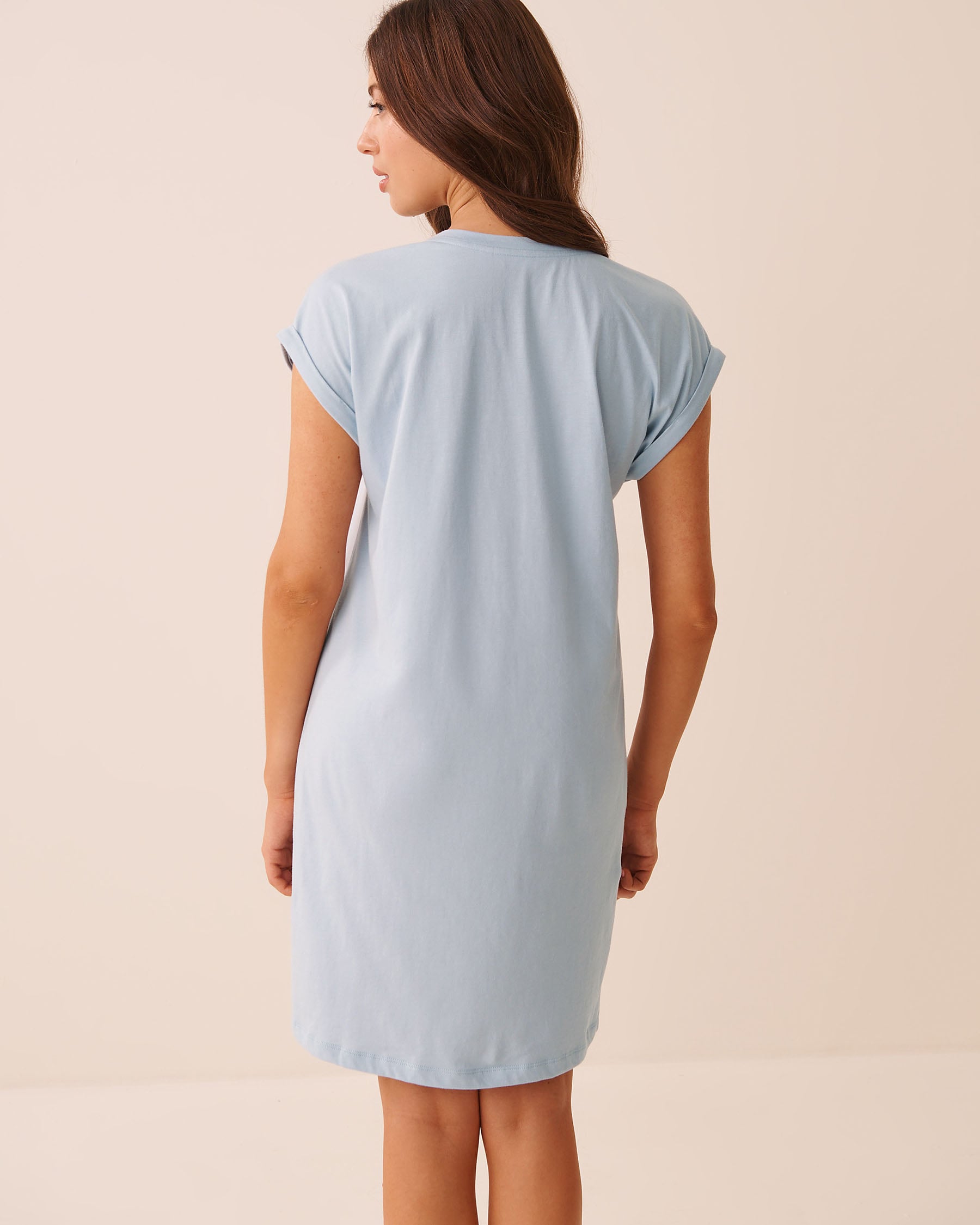 Tomato Print Cotton Short Sleeve Sleepshirt
